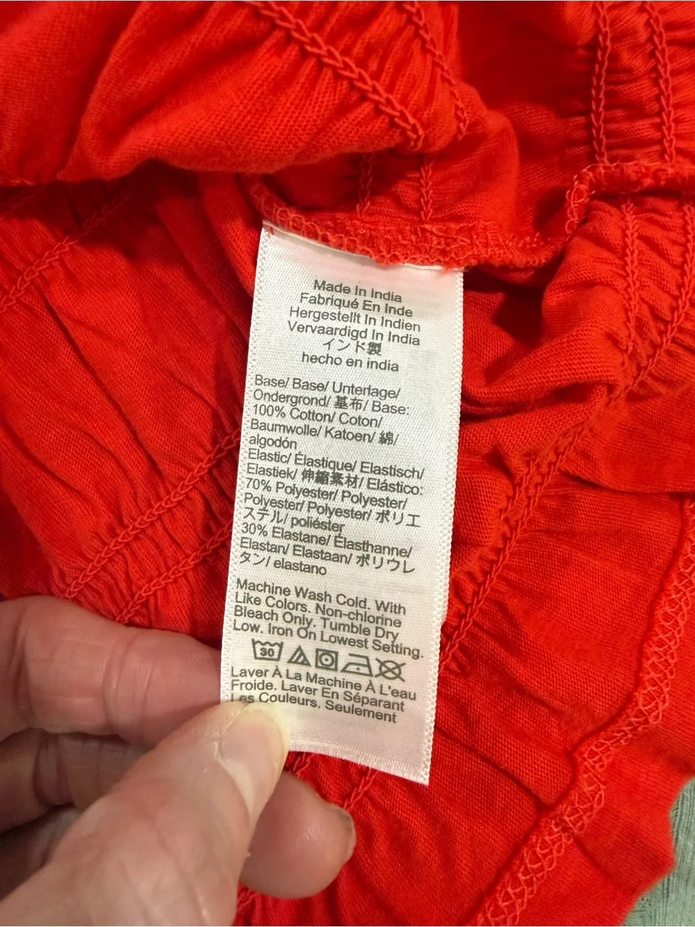 J.Crew Smocked Tank Top NWT Size L | Bright Red Textured Sleeveless Blouse